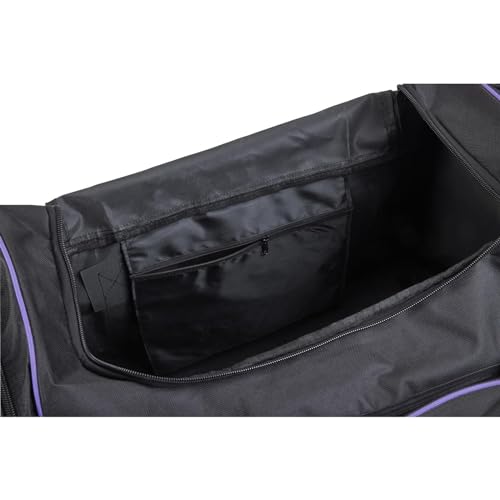 Speedway Motors 91078061 Black Racing Gear Duffel Bag thumb #5