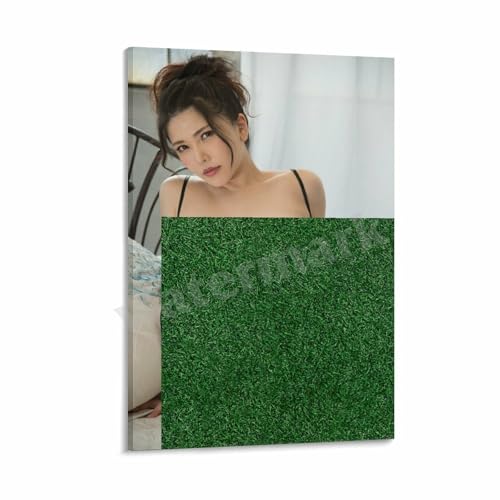 Japanese Model Anri Okita Poster Art (4) Canvas Painting Posters And Prints Wall Art for Living Room Bedroom Decor 08x12inch(20x30cm)