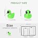 Faunamancy 100 Pcs Mini Resin Alien Duck Figurines - Sci-Fi UFO Collectible Tiny Ducks for Desktop,Dashboard,Party Favors,Stocking Stuffers,Prize Box Gift Set (Luminous, 100)