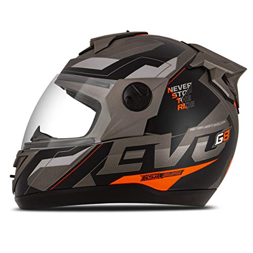 Pro Tork, CAP-719GRLR, Capacete, Evolution G8 Evo Fosco, Multicor, 60