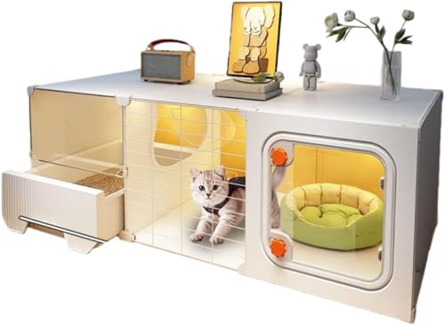 VoyageView�ꏊ���߂܂���L�P�[�W�ƒ�p�������^�t�B�I�Y�E�B�A�^�C�v�L�ʑ��g�C����̃p�[�e�B�V������ԕt���Q�����r���O�g�C�� (�[���T�C�Y�y105*45*35 cm�z)