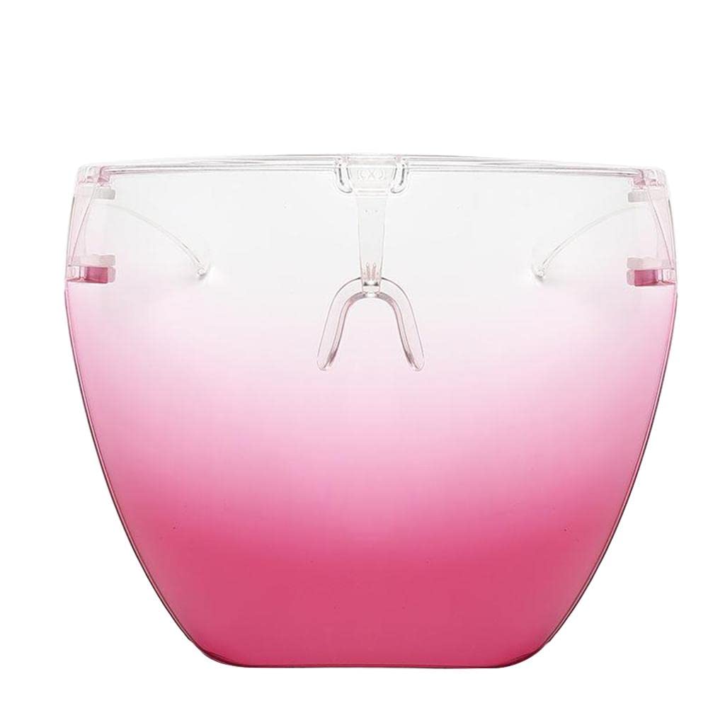 NIVAA Full Face Shield Protective Guard Transparent Glasses Visor Pink-image-35