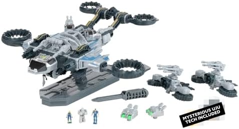 Snap Ships Trident ST-33 Gunship -- Construction Toy for Custom Building and Battle Play -- Ages 8+