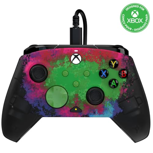 PDP REMATCH GLOW Advanced Wired Controller: Space Dust For Xbox Series X|S, Xbox One, & Windows 10/11 PC by PDP - Used condition - CA$24.32