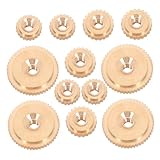 montage aiguilles comtoise Fixation sécurisée de l'aiguille : assure la stabilité de vos projets d'horloge de cheminée en fermement aiguilles de l'horloge, compatible avec divers mécanismes d'horloge, pièces d'horloge murale, écrou de quincaillerie d'horloge