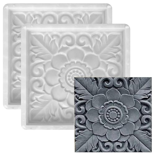 Moldes para adoquines de hormigón y formas de cemento para caminos de jardín 8