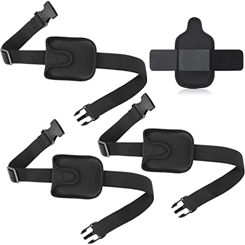 Ceinture pour microphone de théâtre et professeur ajustable en noir