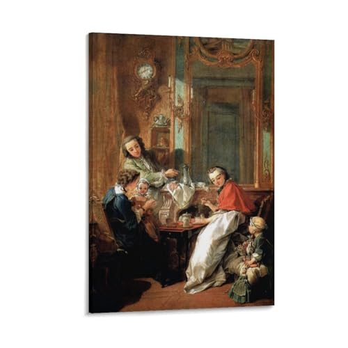 Poster Boucher Repas de l'après-midi 60x90 cm pour sublimer votre décoration de salon