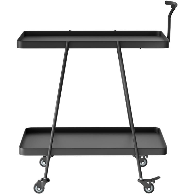 Petite table basse de rangement sur roulettes pour vos soirées télé en salon