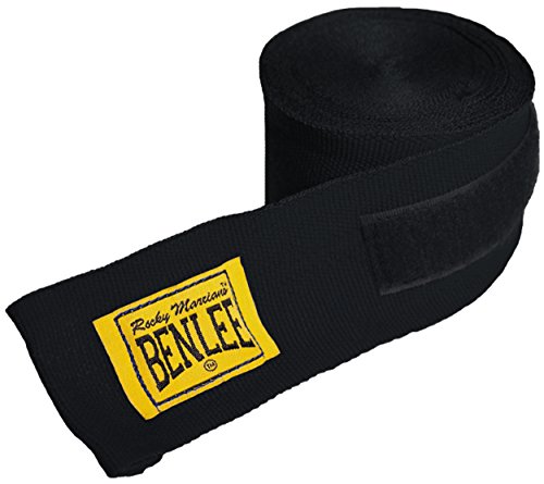 BENLEE Unisex-Adult Rocky Marciano Boxbandagen, Black, Unisize