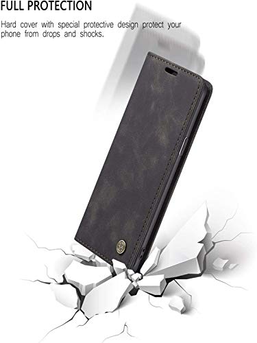 Image of Perkie Velvet Soft Faux Leather Wallet Flip Case Kick Stand Magnetic Closure Flip Cover for OnePlus 11R 5G (Black)