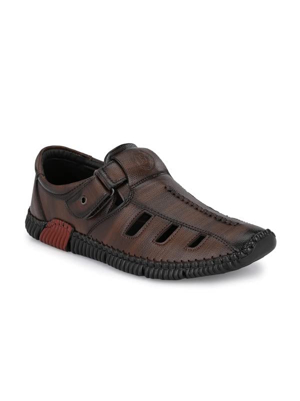 See full amazon price history chart for Footloose Brown Synthetic Leather Fisherman Sandals For Men- 11 UK Footloose Brown Synthetic Leather Fisherman Sandals For Men- 11 UK (B0BGQ6JQ7M) Amazon Price History, Amazon Price Tracker