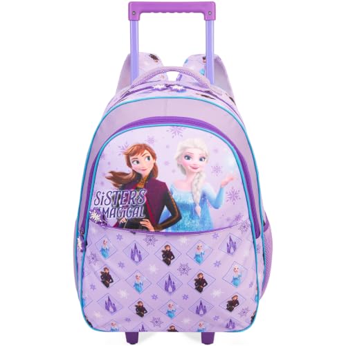 Get Trend Disney Frozen Girls 2-in-1 Rolling Luggage Bag with Wheels by Get Trend - Used condition - US$35.14