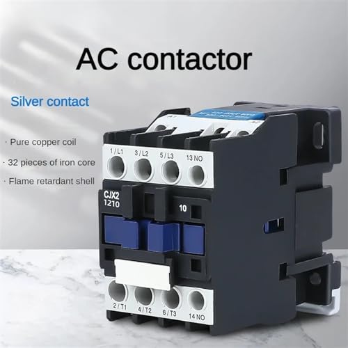 Contacteur 380V CJX2-2510 commutation triphasée 220V - 4