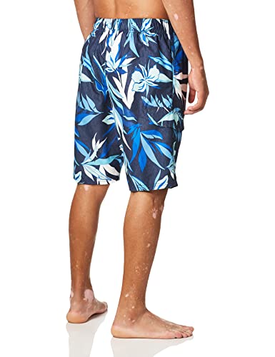 Image of Kanu Surf Men's Big Viper Extended Size Stripe Swim Trunk