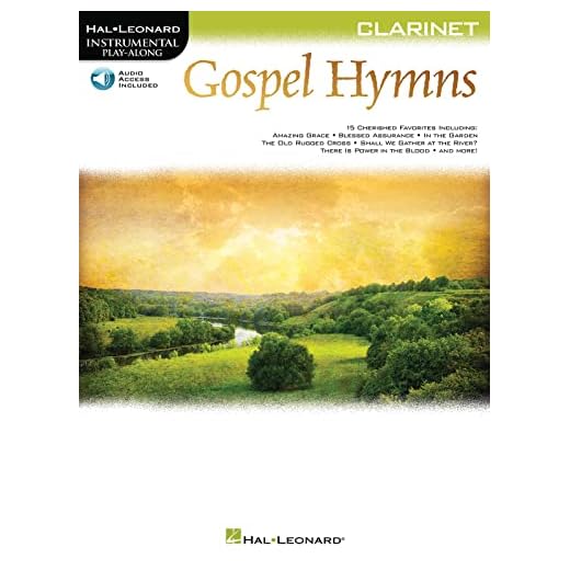 Gospel Hymns for Clarinet: Instrumental Play-Along (Hal Leonard Instrumental Play-along)
