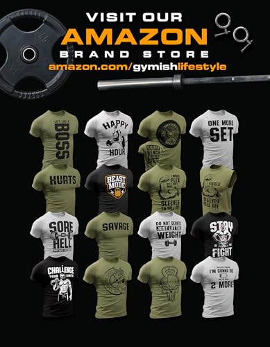 Gymish Lifestyle Gym Workout Tank for Men, Funny Lifting Muscle Tank Top4