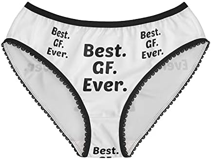 SpreadPassion Best Gf Ever Panties, Best Gf Ever Underwear, Briefs, Cotton Briefs, Funny Underwear, Panties For Women
