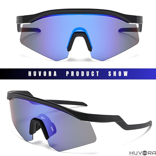 Image of Zig Zag Shield Sports Sunglasses for Cricket Cycling | UV Protected Anti Glare Mirrored Goggles for Men | Anti Fog, Water Repellant, Shatter Resistant, Stylish Branded Coolers
