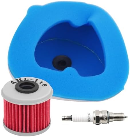 Road Passion Air Filter & Oil Filters & Spark Plugs Service Kits Compatible With BMW