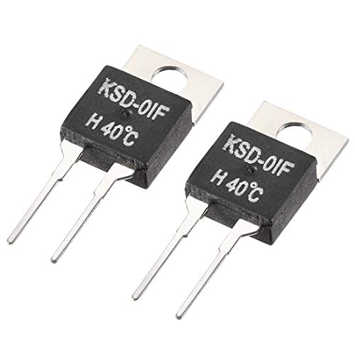 40 ℃ N.O (normale aperto) KSD-01F termostato Bimetal controllo della temperatura interruttore termico protezione da sovraccarico