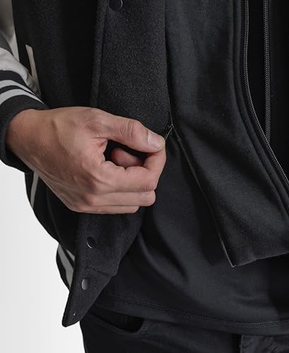 DKNY Men's Water Resistant Hooded Fashion Bomber Jacket4