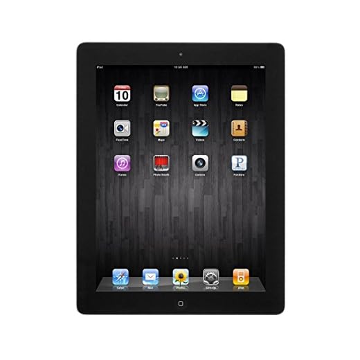 Apple iPad 4 16GB Wi-Fi - Black (Renewed)
