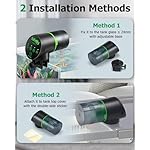 Automatic Fish Feeder for Aquarium, Auto Fish Food Dispenser with Timer and Feeding Ring, Moisture-Proof, Smart Fish Tank Vacation Feeder with 2 AAA Batteries - Image 5