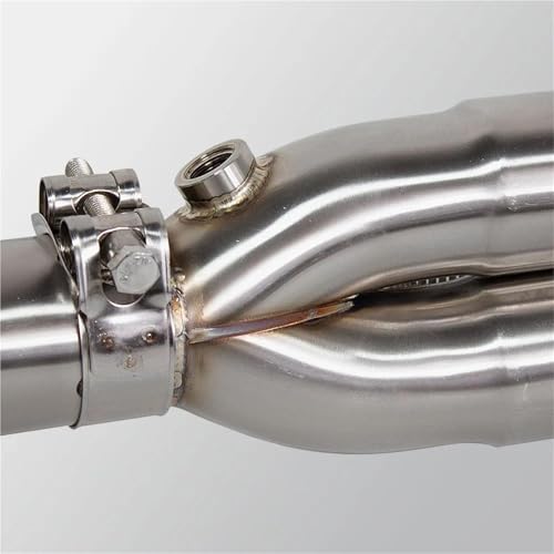 Système d'échappement Ninja 650 et Z650 tube de liaison 51mm pour moto 2017-2023