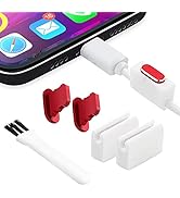 PortPlugs Anti Dust Plugs (2 Pack) Compatible with iPhone 14, 13, 12, 11, X, XS, 8, 7, Plus, Max,...