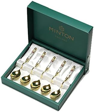 MINTON Tea Spoon 5pcs Gold Plating HH002G from Japan