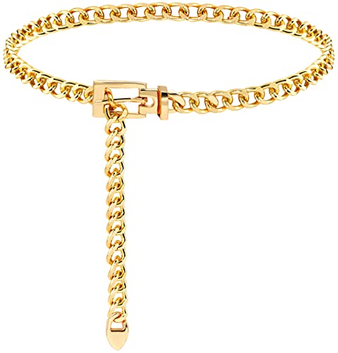 Chain Belt for Women Chunky Waist Chain Belts for Dresses