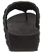 FitFlop Lulu Padded Shimmy Suede Toe-Thongs, Sandalias de Punta Descubierta Mujer, Negro...