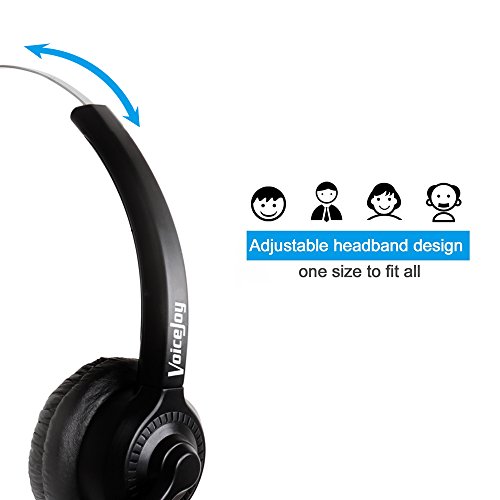Office Headset With Rj9 Plug Compatible With Yealink T20P T22P T26P T28P Phones Work For Avaya 1608 9630 9640 9650 9620,Grandstream Gxp-2130 2140 2160 #TOP3