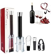 Wino on The Go Wine Opening Set, Wino on The Goair Pressure Pump Bottle Opener, Air Pressure Pump...