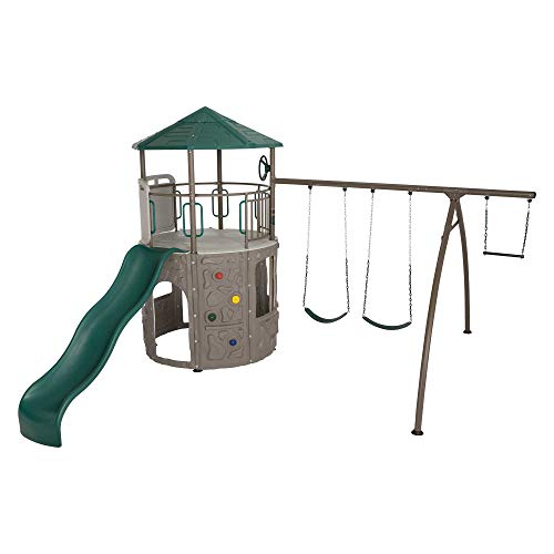 Preisvergleich Produktbild LIFETIME Adventure Tower Spielset, Erdton