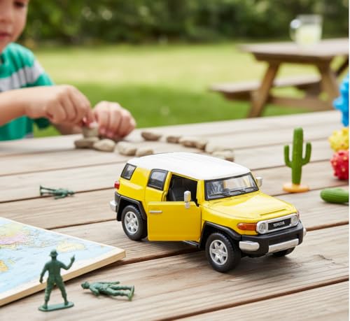 Kinsmart Toyota FJ Cruiser SUV en escala 1:36 miniatura 3