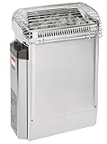 Harvia Topclass 6KW, 240V-1PH Electric Sauna Heater with Control Panel (Includes Sauna Stones)