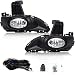 RP Remarkable Power, FL7072 Fit For 2004-06 3 i Sedan 4Dr Bumper Fog Light Kit with Switch
