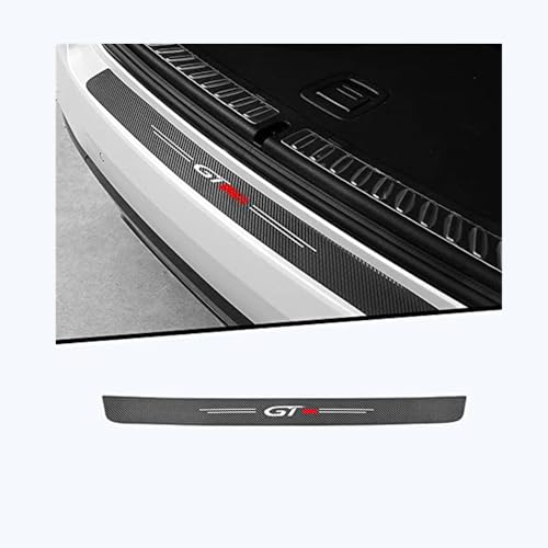 Adesivo Paraurti In Fibra Di Carbonio Per Peugeot 508, 5008, 3008, 208, 2008, 308 – Protezione Antigraffio Per Bagagliaio
