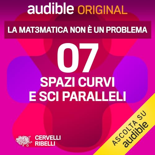 Diseño de la portada del título Spazi curvi e sci paralleli