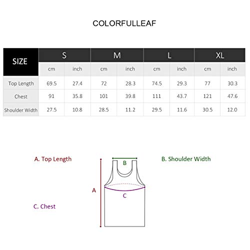 Colorfulleaf Men's Bamboo Rayon Undershirts Tank Tops Men Crew Neck Stretchy Tank Shirts (3 Pack White, L) #TOP5