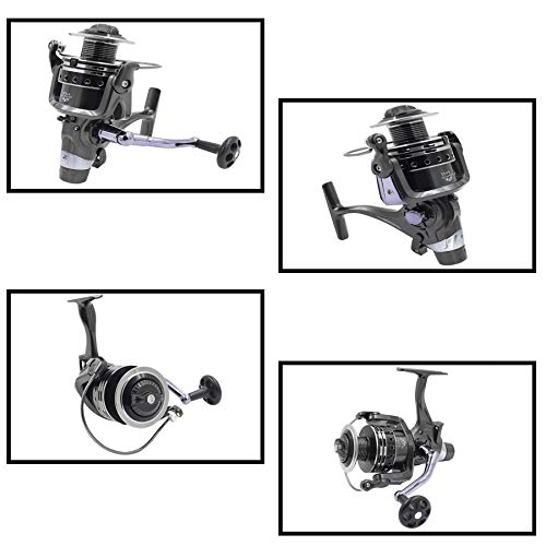 LXRZLS. Spinning Angelrolle 11 + 1BB No Gap Metall Spool Rad 3000-6000 Imitation des Schwenkarms Karpfen Angelrolle… – Bild 6