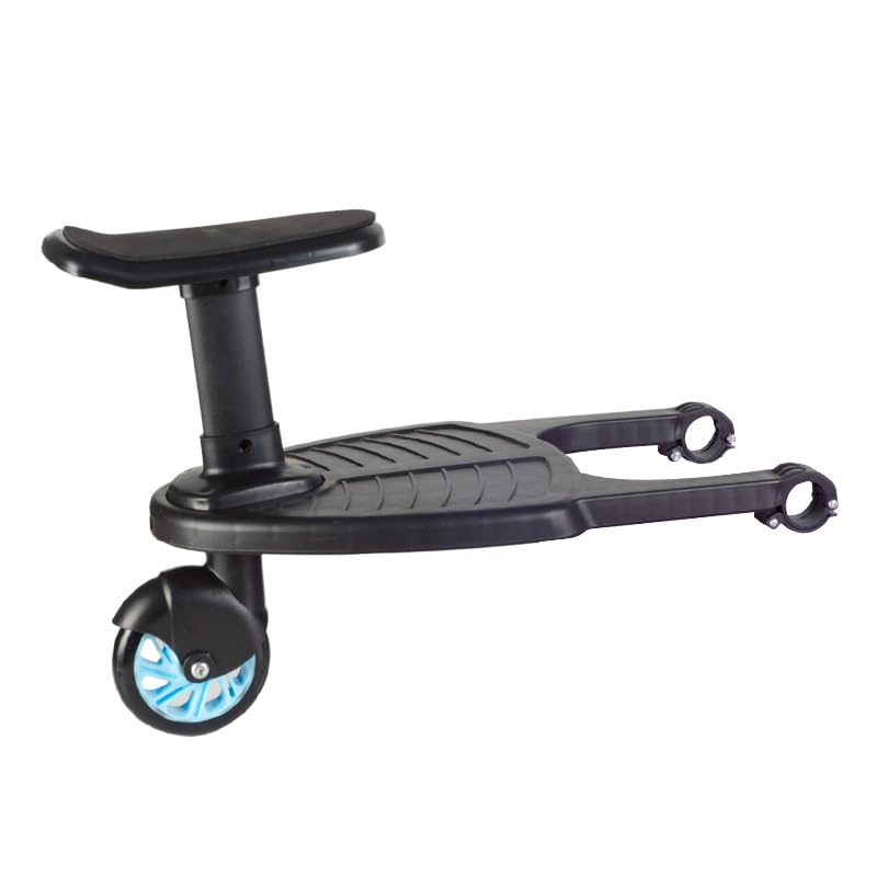 Universal Stroller Board - with Detachable Seat,Stroller Attachment for Toddler to Ride,2 in 1 Sit and Stand Stroller Attachment for Toddler to Ride, Stroller Rider Board Holds Up to 55 LBs