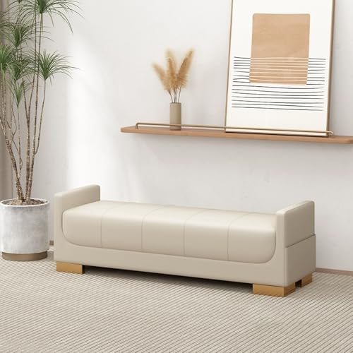 Banc à chaussures multifonction au design épuré pour entrée chic - 2