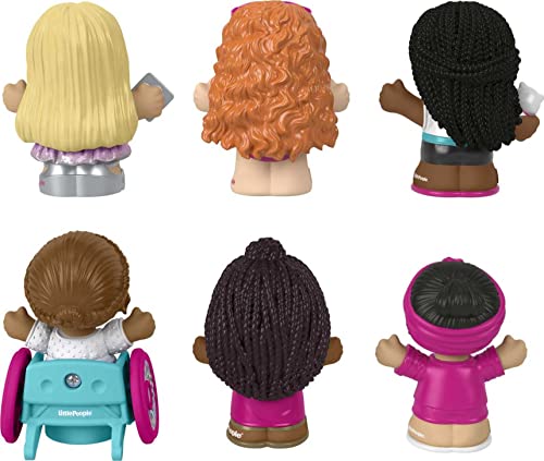 Fisher-Price Little People Barbie Toddler Toys Figure 6 Pack For Preschool Pretend Play Ages 18+ Months #TOP4