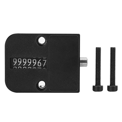 7 Digit Automatic Memory Counter,Square High Accuracy Mechanical Counting 0-9999999, Counter Mechanical Counter 7 Digit Mechanical Counter Mechanical Counter Counter