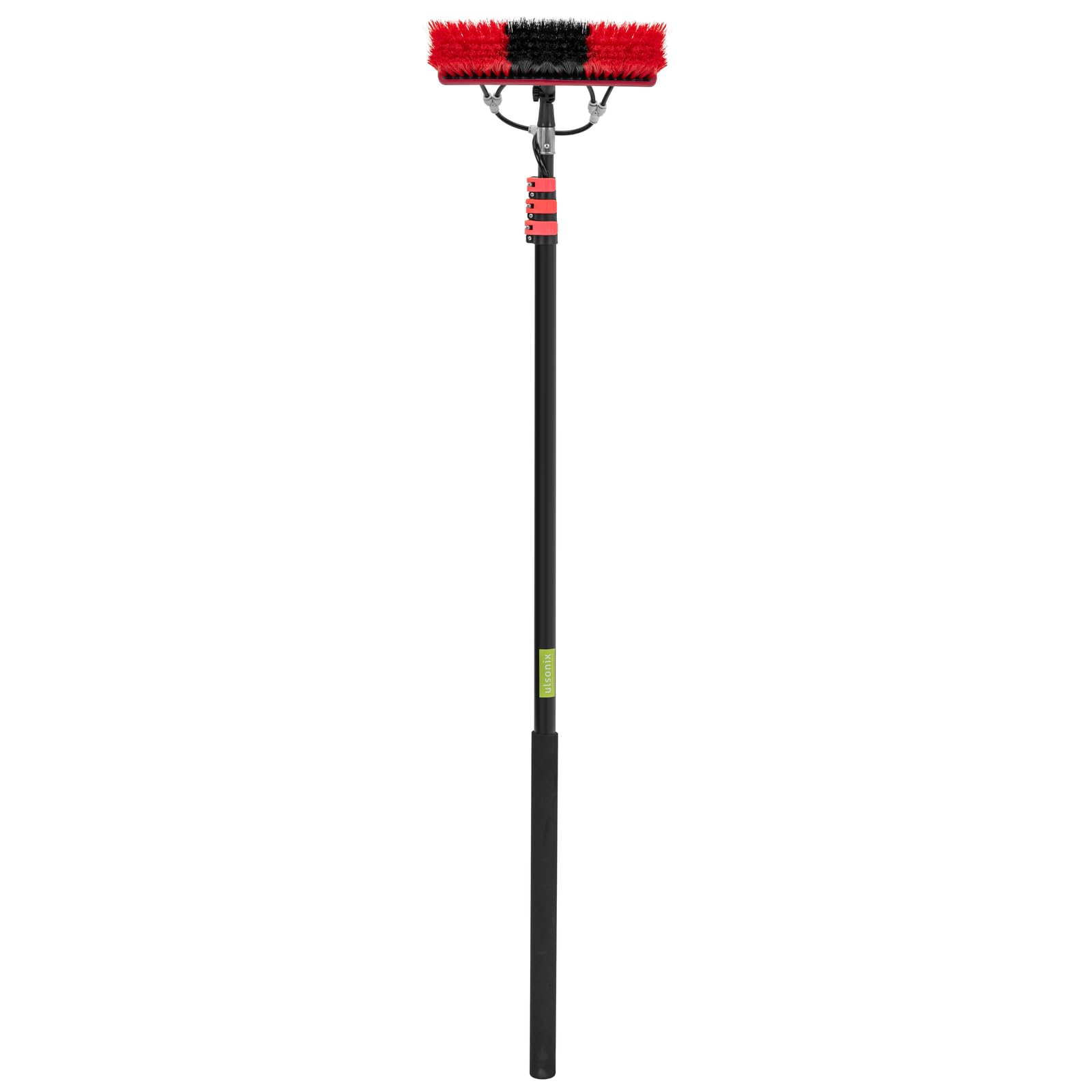 Cepillo Telescópico de Limpieza 165 - 540 m con Cabezal de 35 cm Acople Rápido de 5/8 mm Cepillo de lavado telescópico con conexión de agua Cepillo de limpieza telescópico