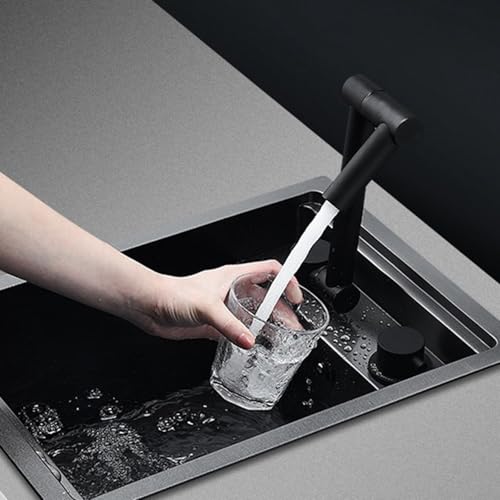 Robinet de cuisine pliable eau chaude et froide à 2 trous - 6