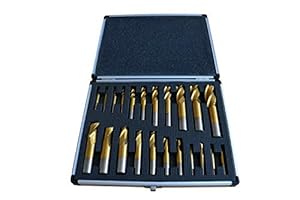 PAULIMOT Schaftfräser-Set 22-teilig Titanbeschichtet